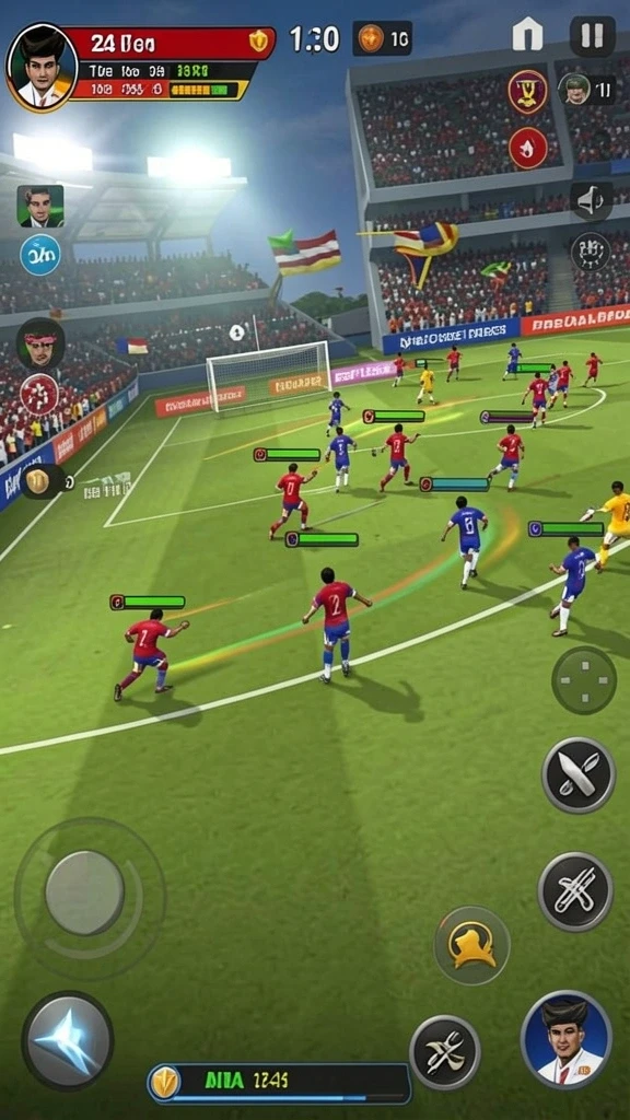 s80 - Tantangan seru di setiap level permainan.